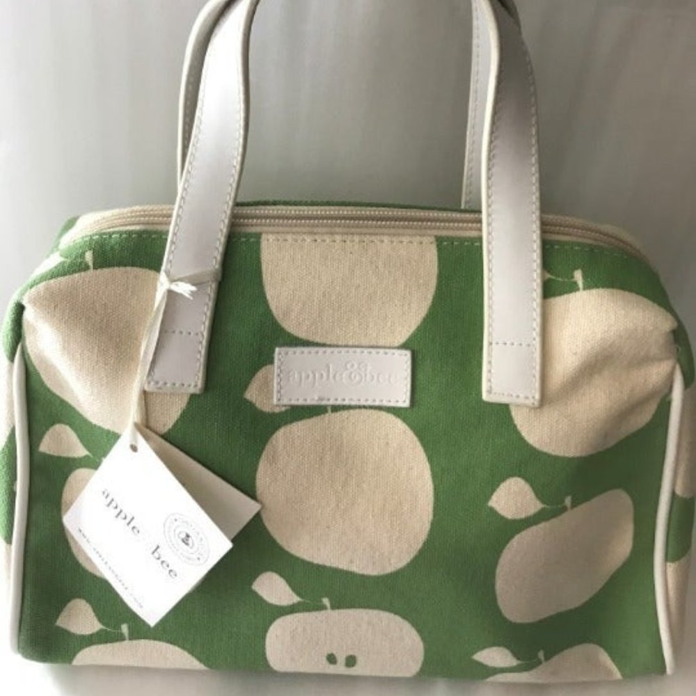 Apple & Bee Tote Bag Handbag Organic